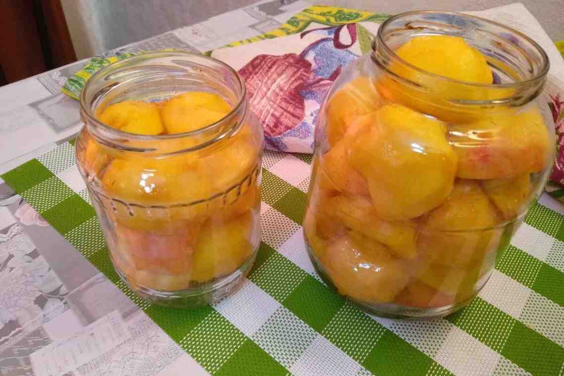 Рецепты: как приготовить персики в сиропе целиком и кусочками