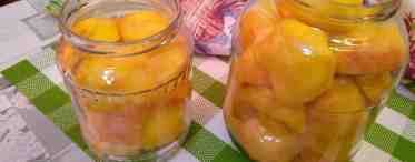 Рецепты: как приготовить персики в сиропе целиком и кусочками