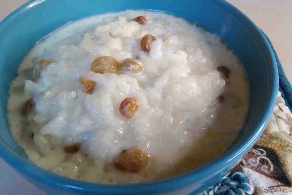 Как сварить рисовую кашу на молоке: рецепт