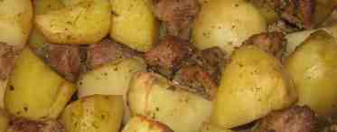 Картофель со свининой в духовке: рецепты приготовления
