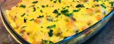 Картофельная запеканка с сосисками: рецепты приготовления для духовки и мультиварки