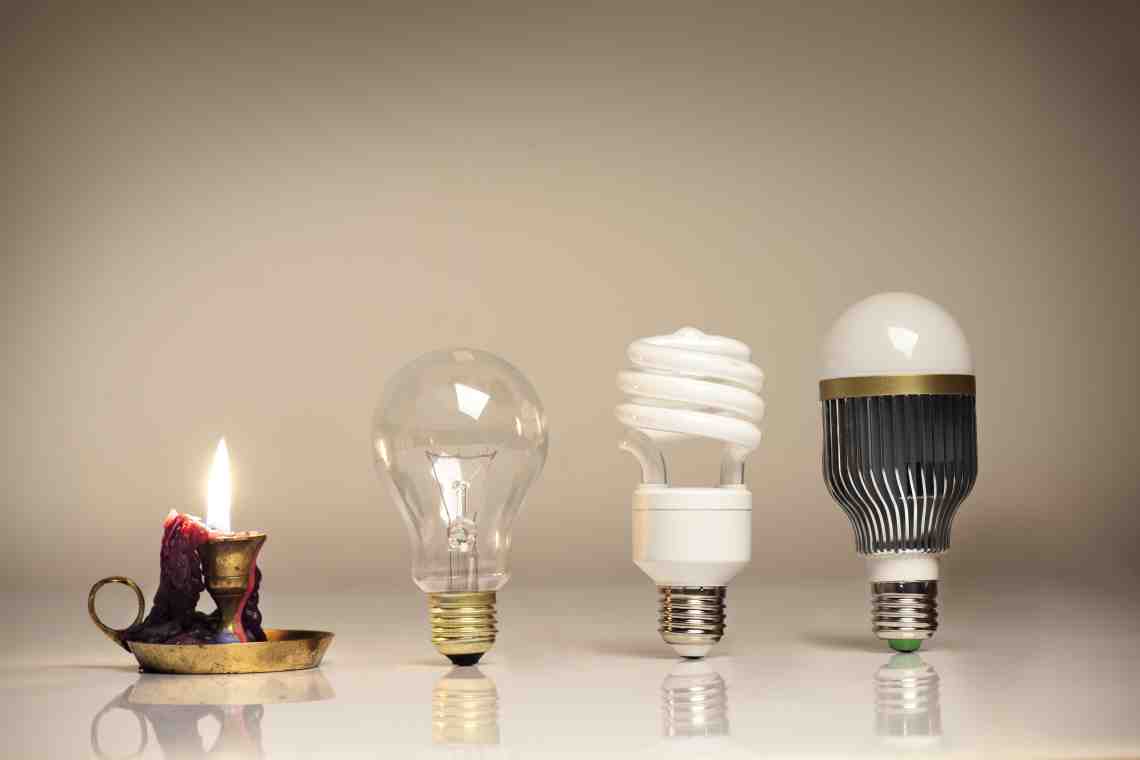 Краткая история развития электрического освещения