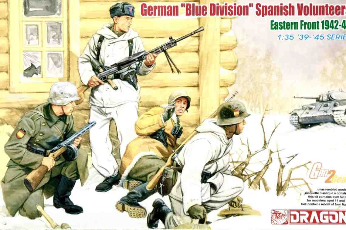 Голубая дивизия. 250-я дивизия испанских добровольцев