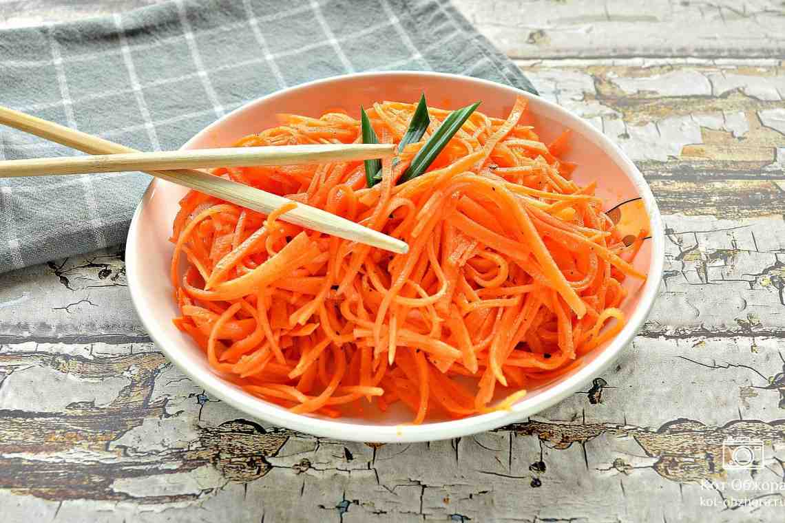 Рецепт Морковки по Корейски