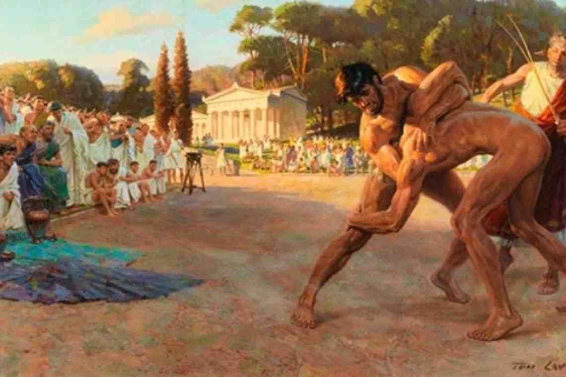 Зарождение Олимпийских игр. Первые Олимпийские игры в Древней Греции