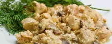 Как приготовить вкусные грибы в сметанном соусе