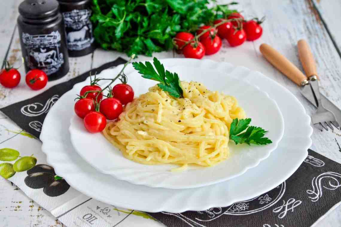 Рецепты спагетти с сыром и яйцом, варианты простых соусов для макарон