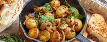 Картошка с грибами в духовке: привычное и очень вкусное сочетание