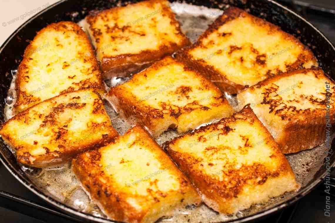 Как вкусно пожарить хлеб на сковороде: рецепты и рекомендации