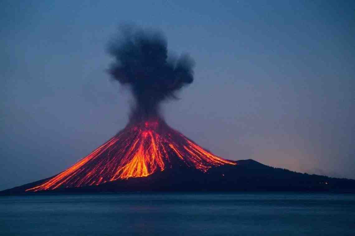Массивные извержения вулканов