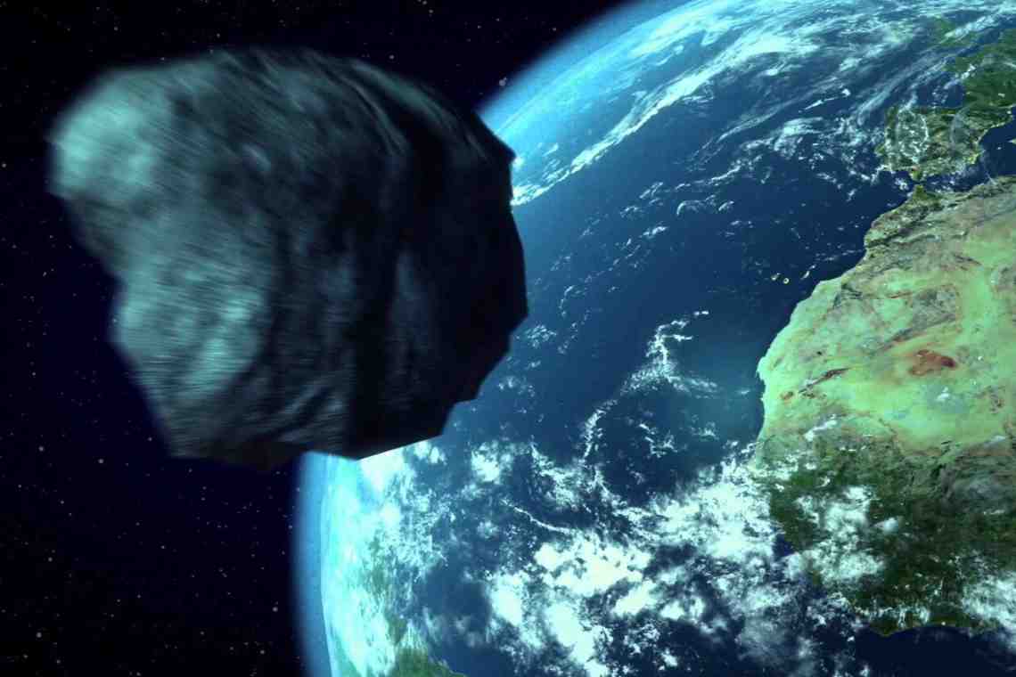 "Падение астероида размером 0,5-1 км"