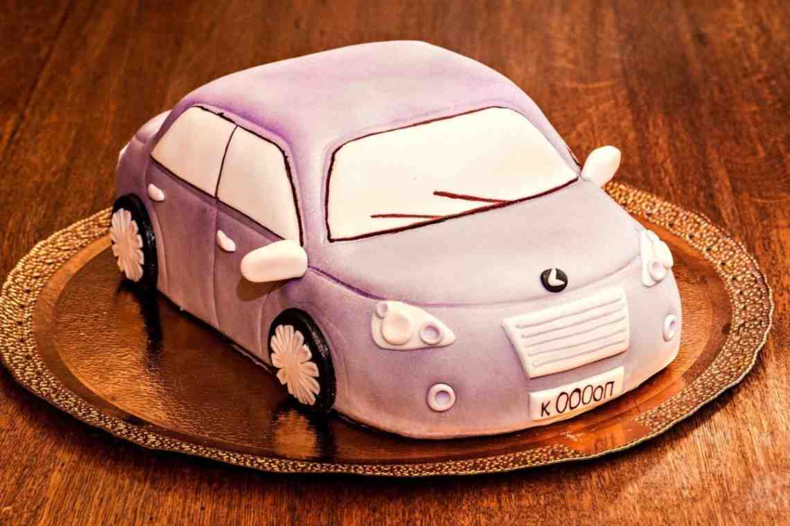 Торт «Машинка» для детей