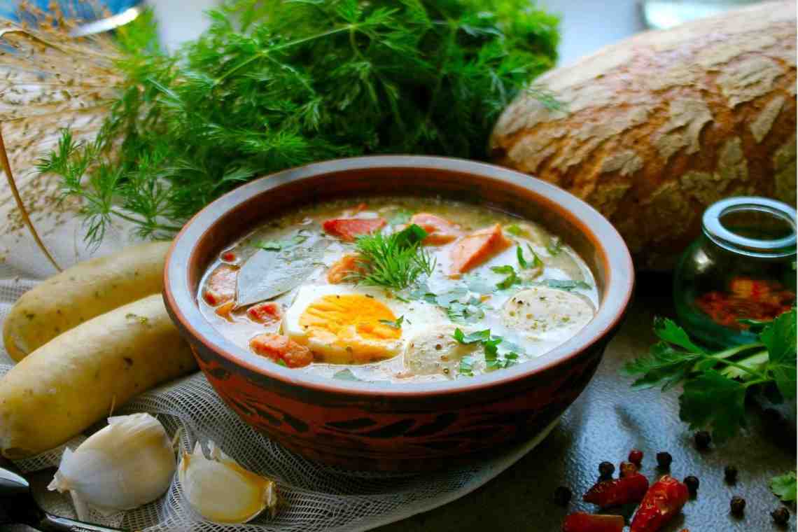 Как сделать журек (польский суп): рецепты приготовления