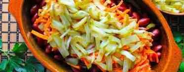 Фасоль с луком и морковью: салат на каждый день и на зиму