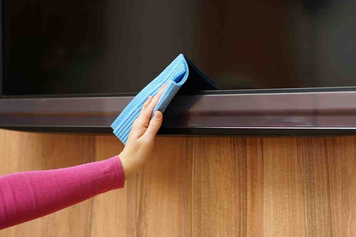 Чем можно протереть телевизор в домашних условиях