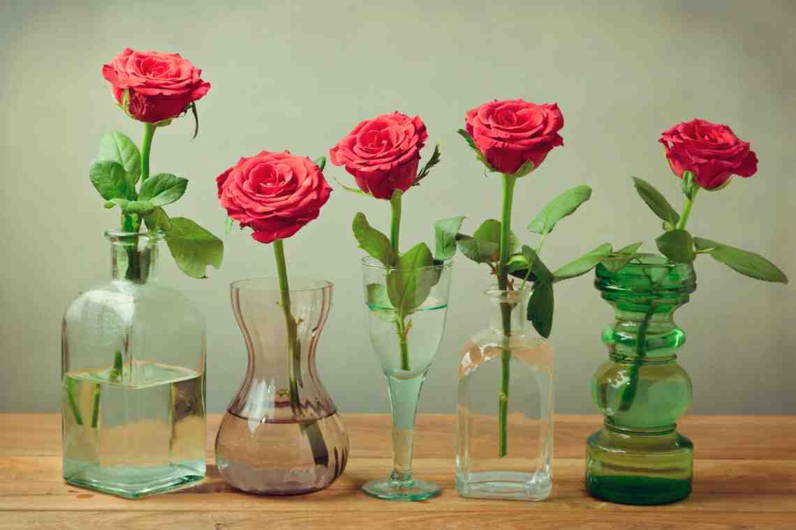 Как надолго сохранить срезанные розы