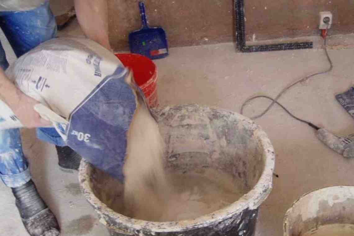 Как сделать цементно-известковый раствор для штукатурки