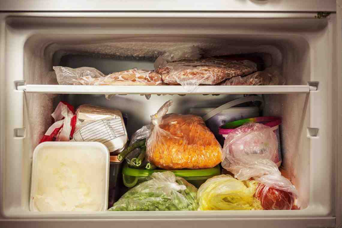 Правила хранения продуктов в холодильнике