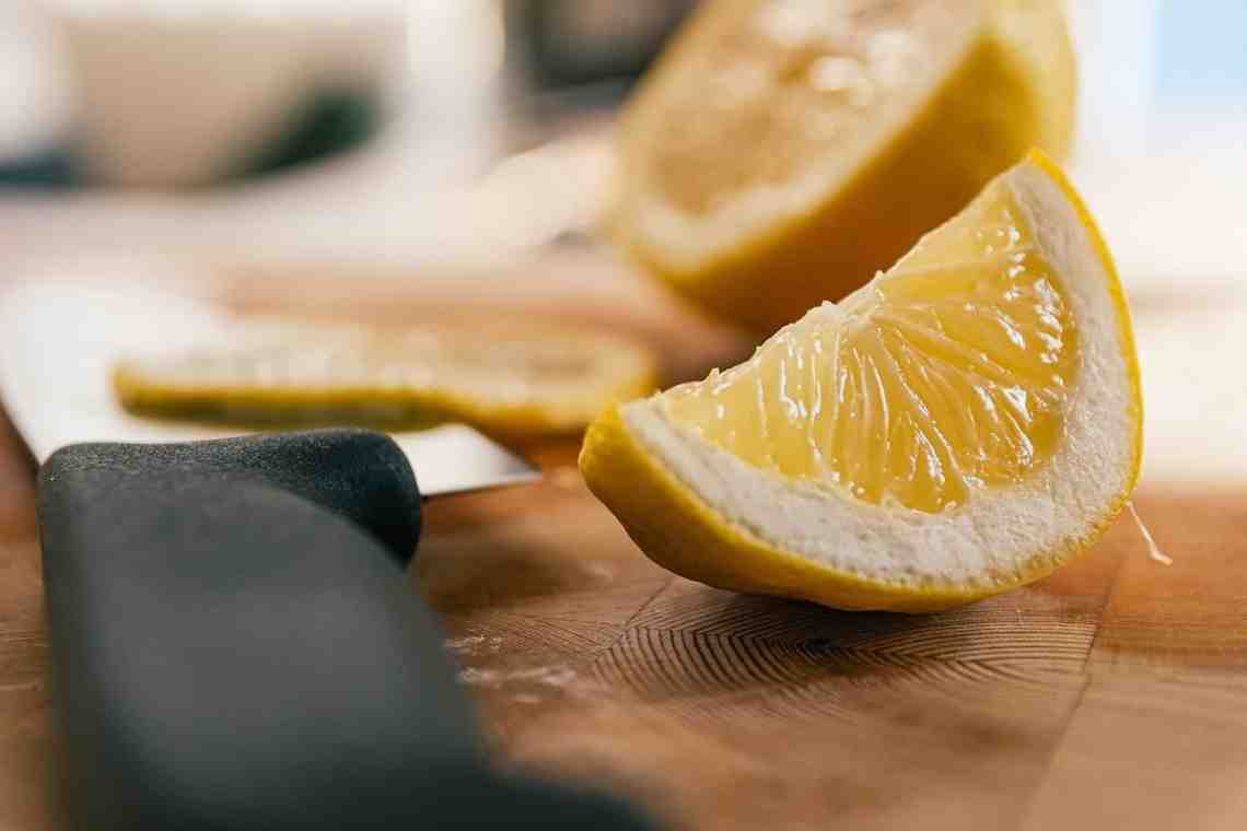 Применение лимона и его цедры в быту