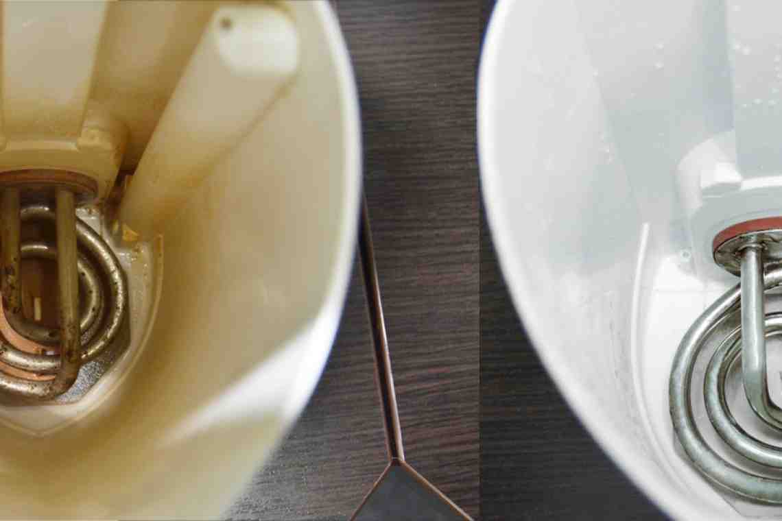 Как отчистить чайник от накипи