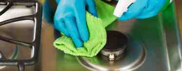 Как отмыть газовую плиту