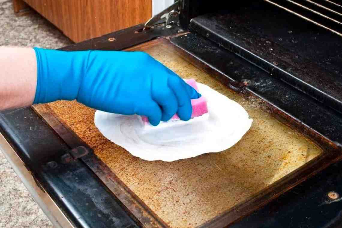 Как мыть духовку