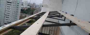Как установить крышу на балконе