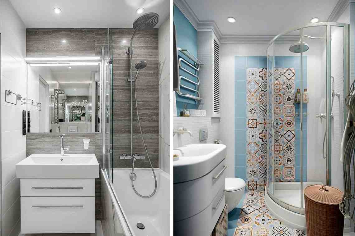 Ванная комната с душевой кабиной: варианты дизайна