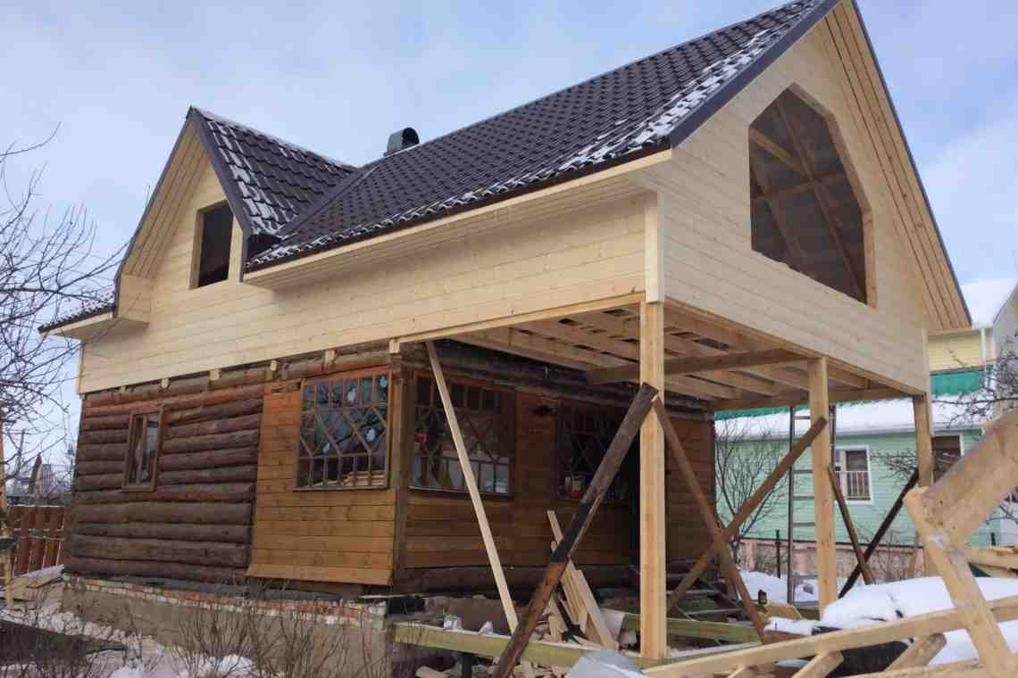Как перестроить деревянный дом