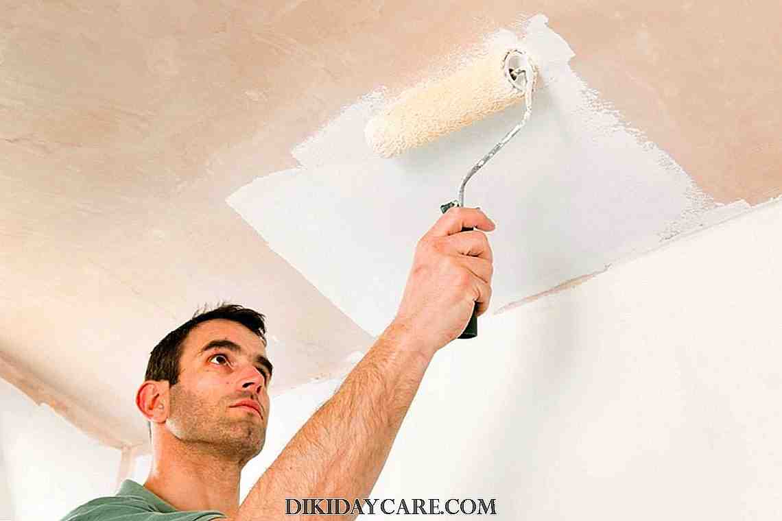 Надо ли грунтовать потолок перед покраской