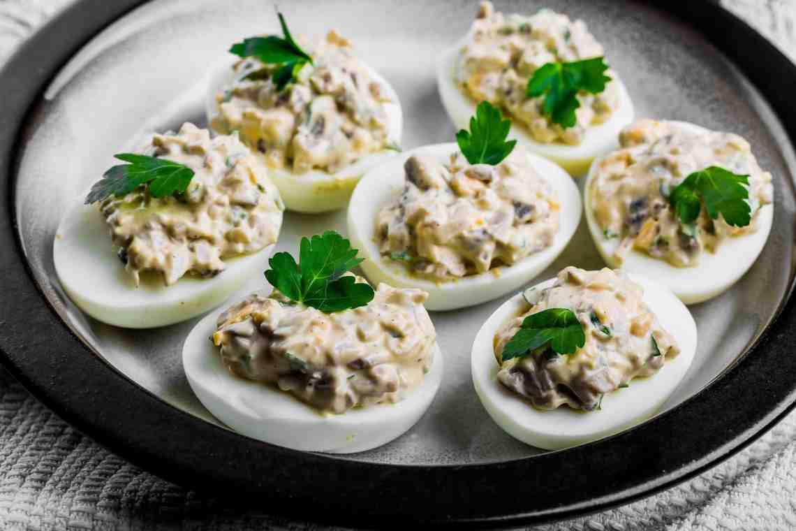 Грибы с яйцами: рецепты блюд