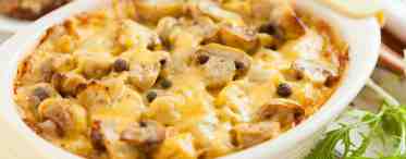 Самые быстрые рецепты вкусной картошки с грибами с сыром