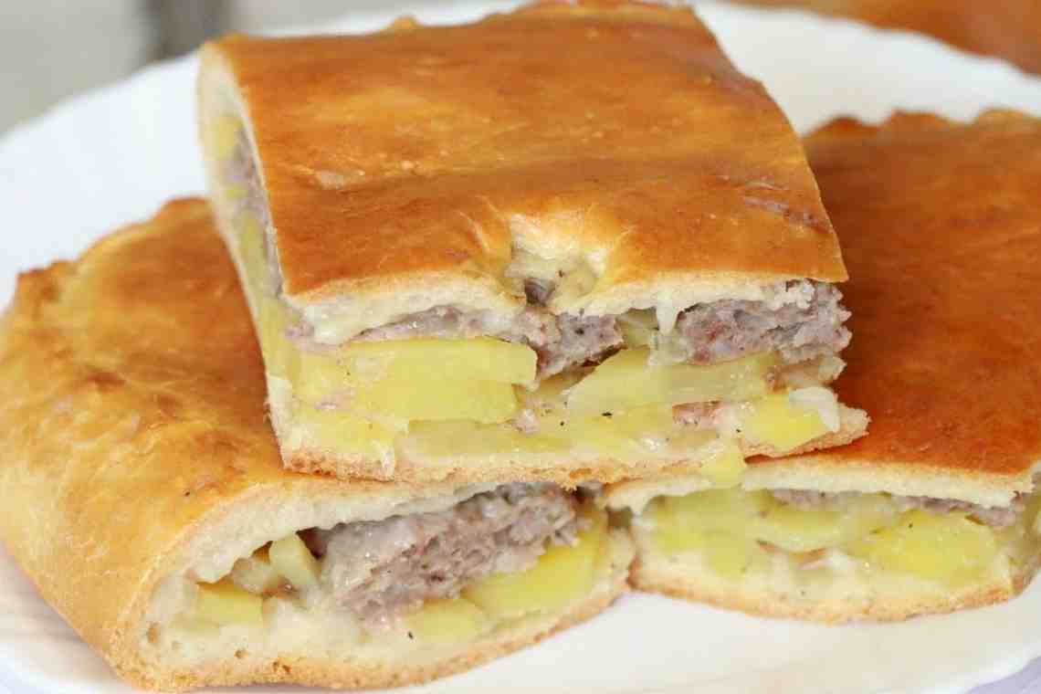 Пирог картофельный с мясом: ингредиенты, вкусные рецепты и секреты приготовления