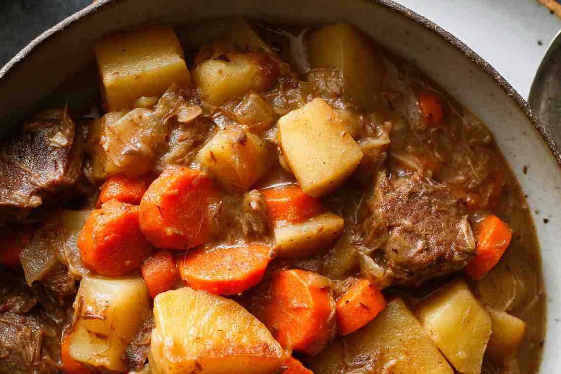 Как потушить говядину с картошкой: рецепты и варианты приготовления