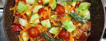Тушеные кабачки с овощами: лучшие рецепты и особенности приготовления