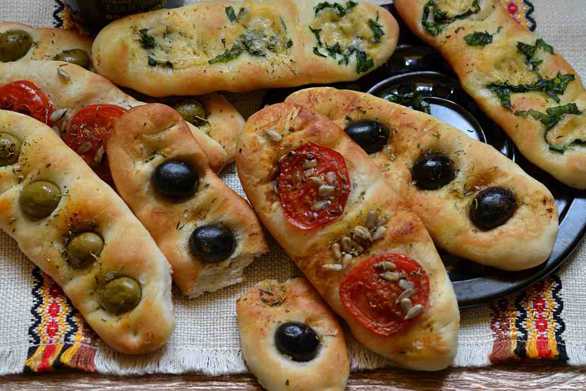 Традиционная итальянская лепешка: рецепт