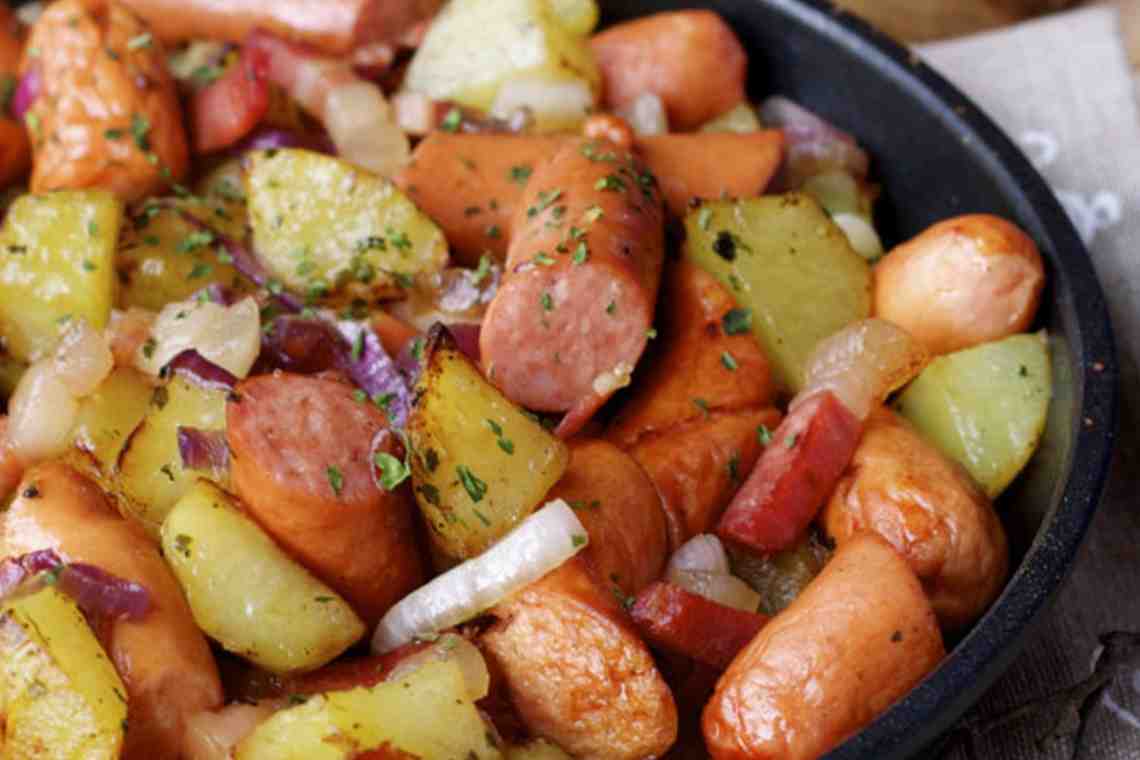 Жареная картошка с колбасой: рецепты на любой вкус