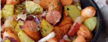Жареная картошка с колбасой: рецепты на любой вкус