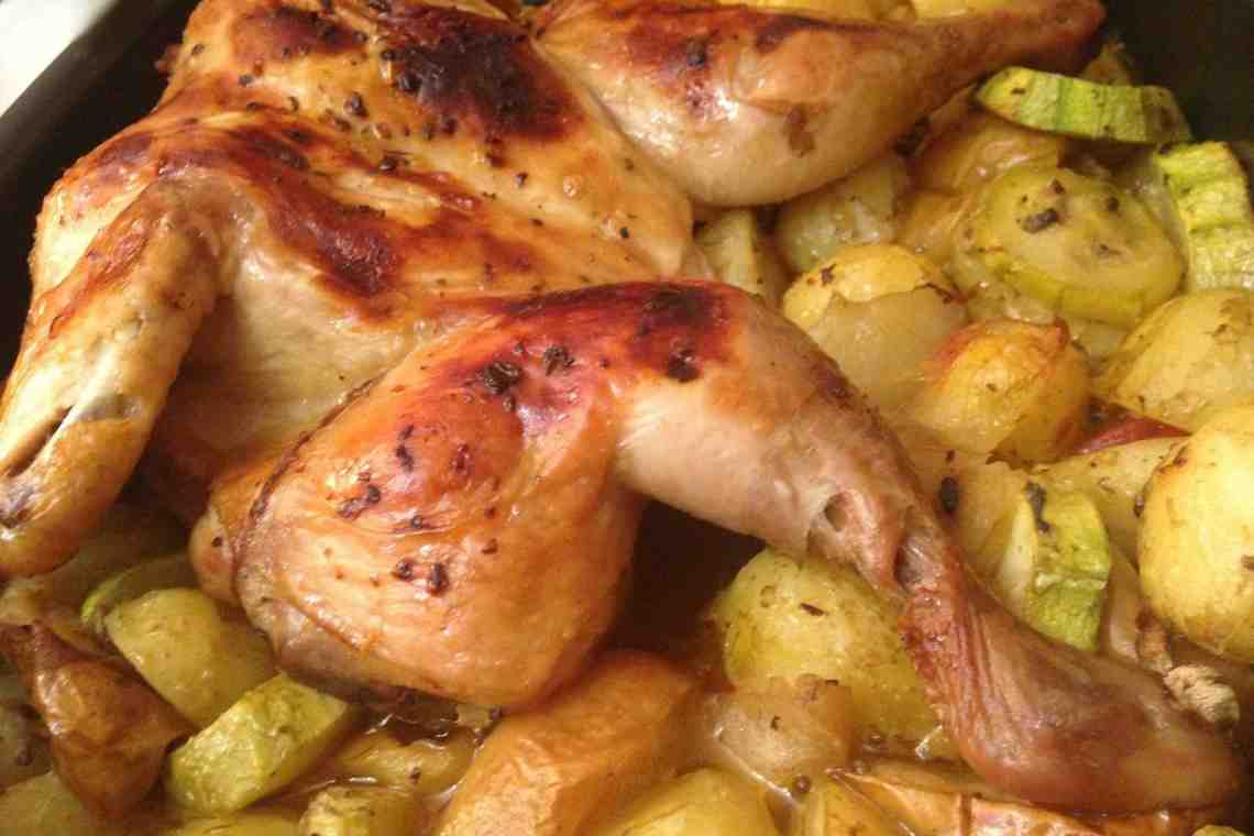 Как запечь курицу в духовке без майонеза