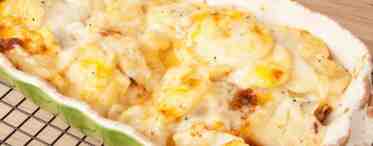 Картошка в духовке со сметаной и сыром. Рецепты