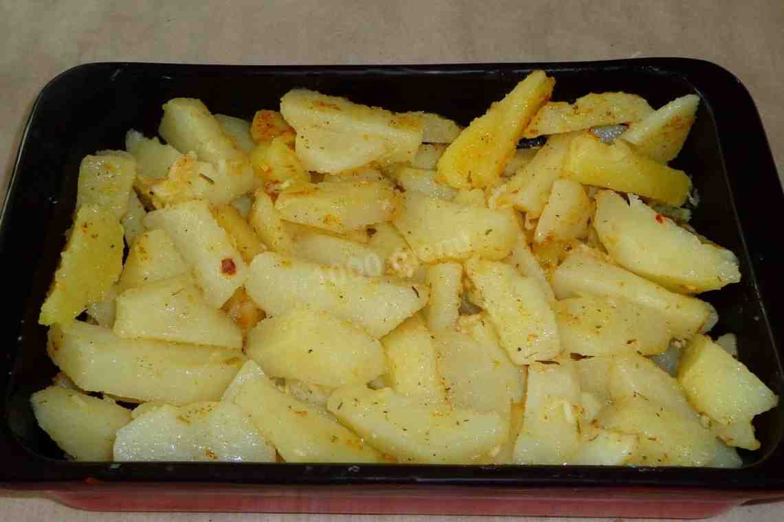 Картошка в духовке градусы