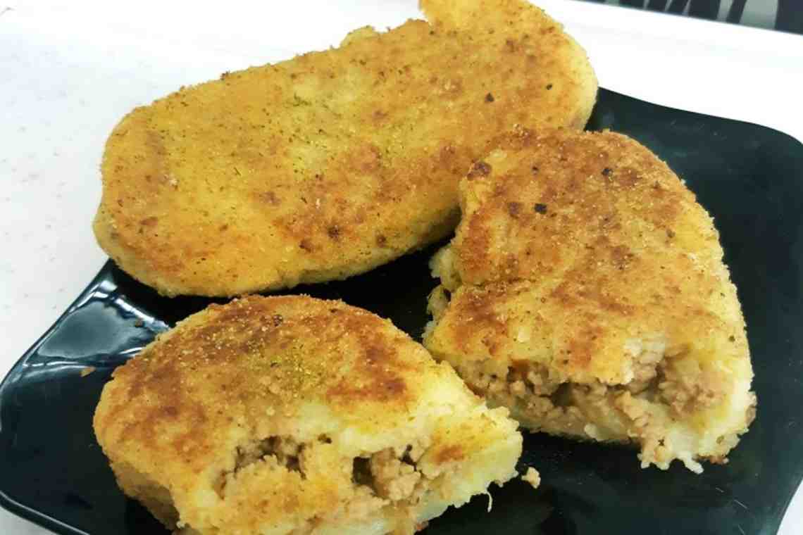 Картофельные зразы с фаршем в духовке: ингредиенты, рецепт приготовления