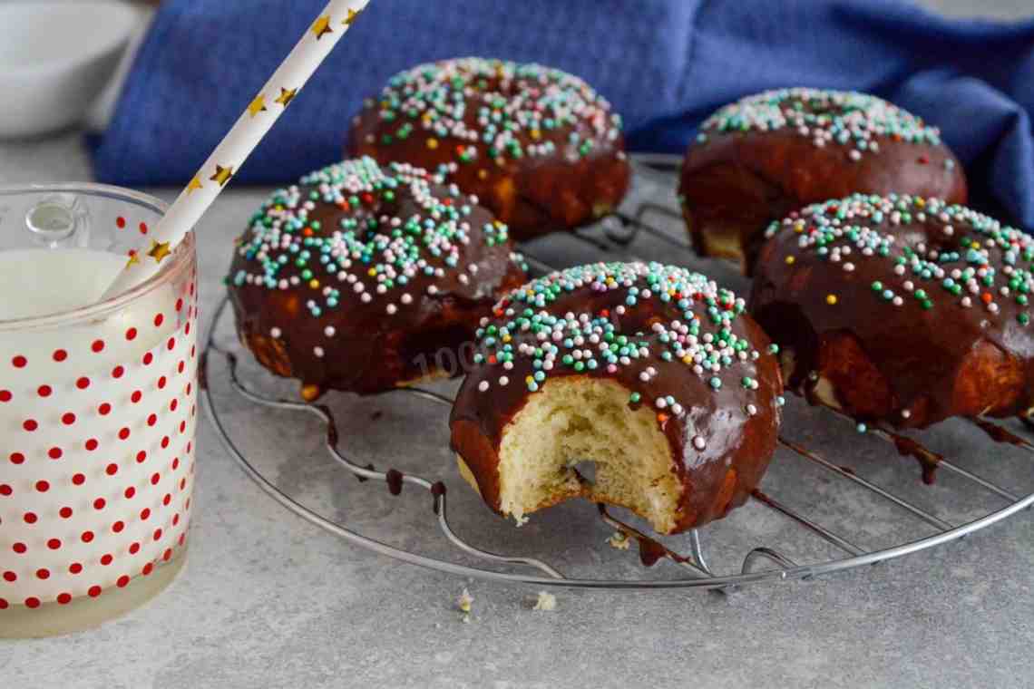 Как приготовить пончики с шоколадом: пошаговый рецепт