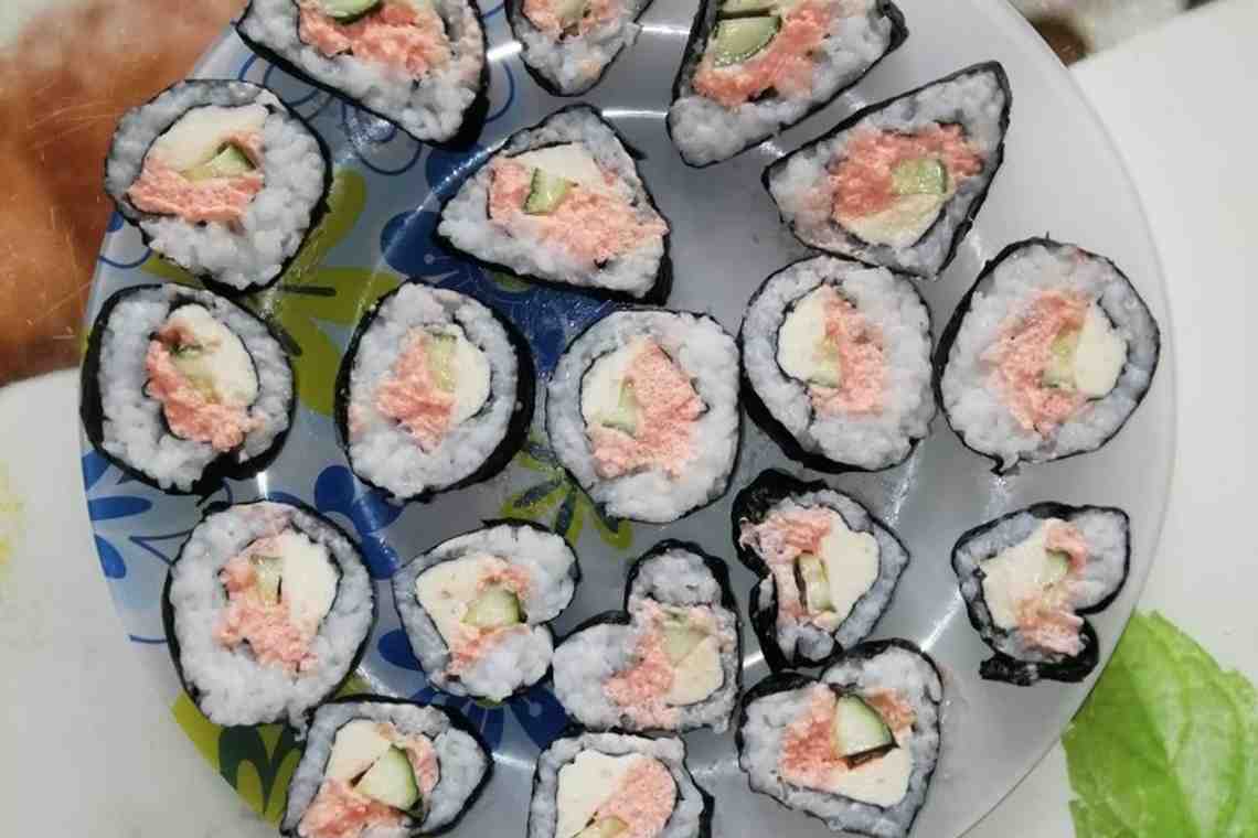 Вкусные суши дома рецепты с фото простые фото 91