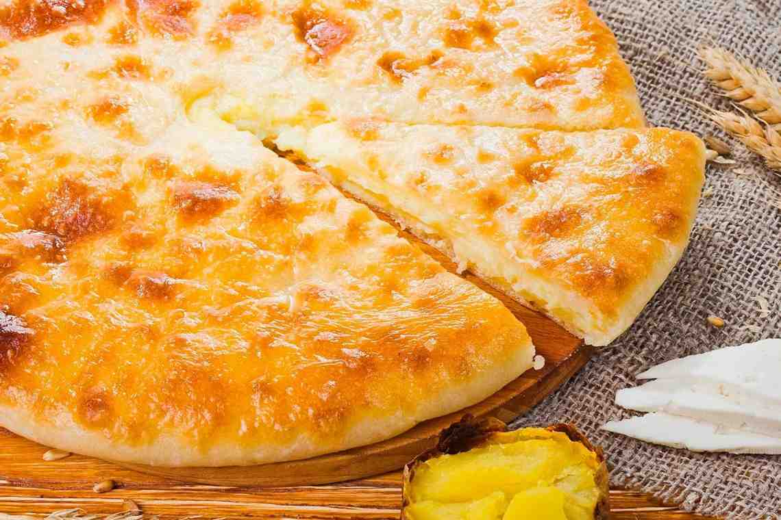 Пирог с картошкой и с сыром. Рецепт осетинского пирога с картошкой и сыром