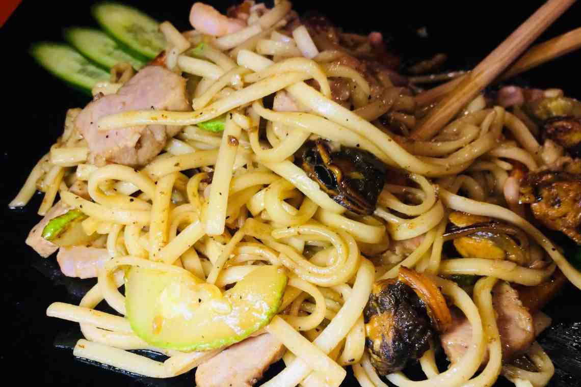 Удон с морепродуктами: пошаговый рецепт азиатского блюда