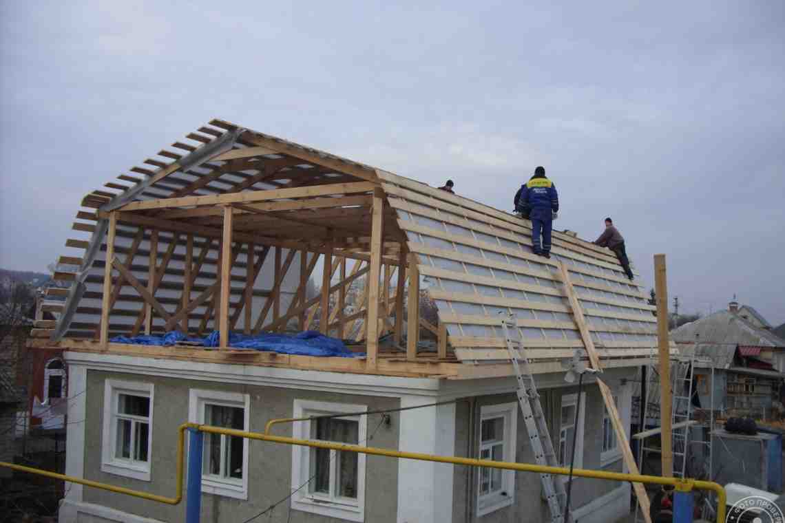 Как перестроить крышу