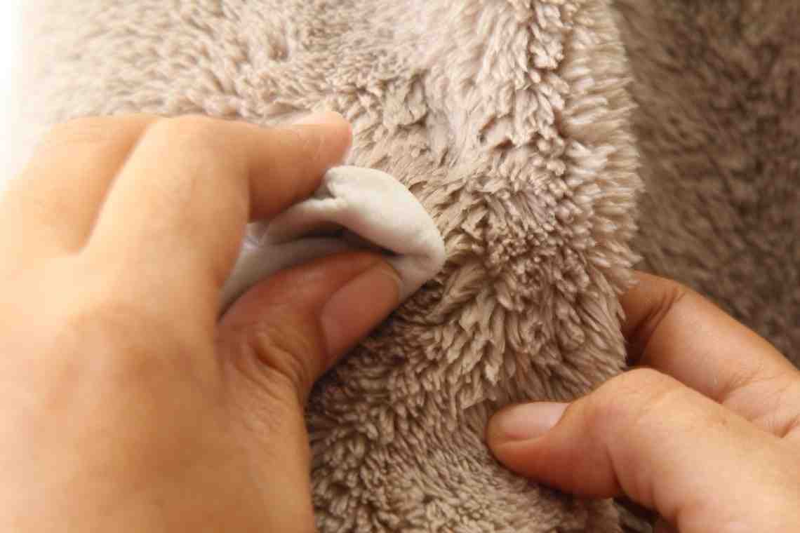 Как почистить овечью шкуру
