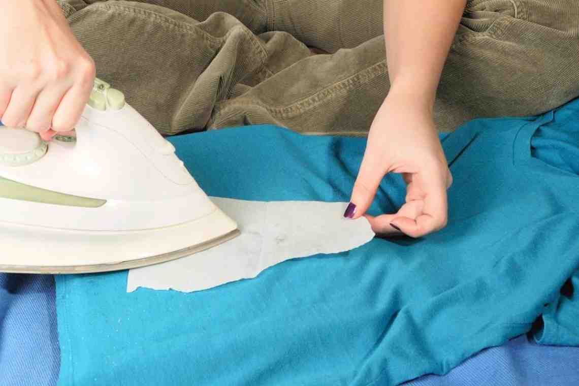 Как избавиться от пятен утюга на ткани