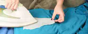 Как избавиться от пятен утюга на ткани